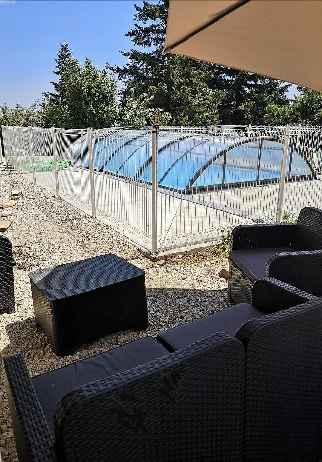Holiday home Gite Atypique Avec Piscine Couverte En Ete Saint-Apollinaire-de-Rias France